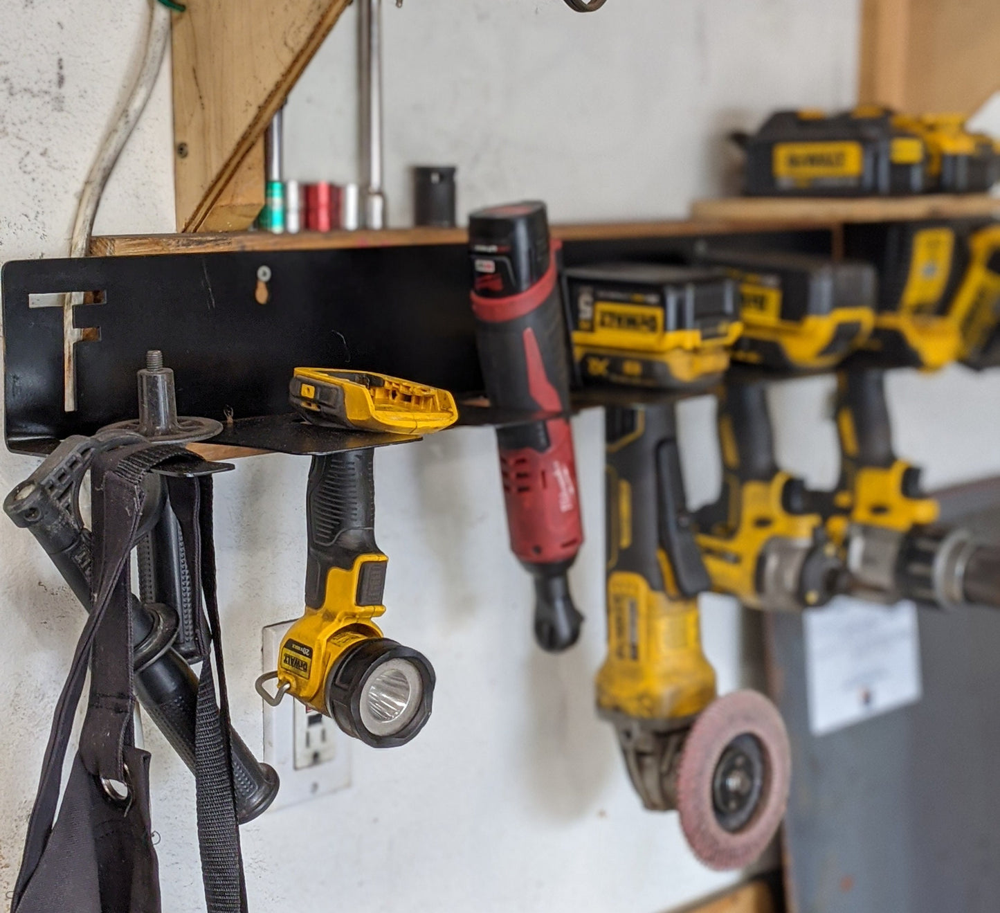 Drill Organizer | Impact Holder | Milwaukee Drill Holder | DEWALT Holder | 20V Tool Holder | Customizable